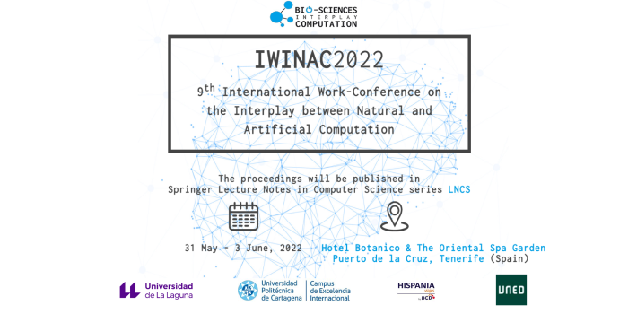 Congreso: «IWINAC 2022: 9th International Work-Conference on the Interplay Between Natural and Artificial Computation»