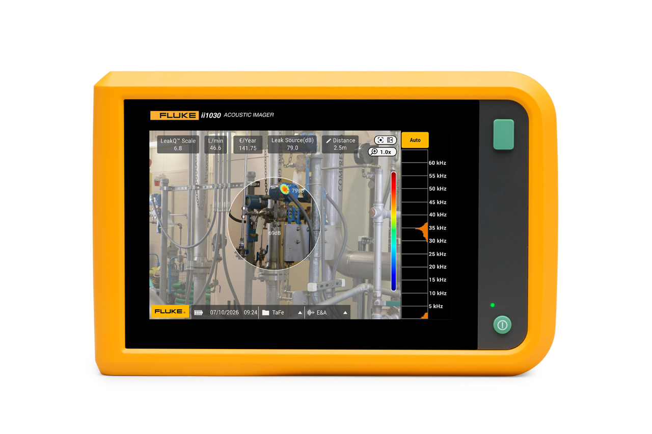 Cámaras acústicas Fluke ii1030 e ii1050