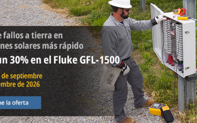 ⚡ ¡Ahorra un 30% en el localizador de fallos a tierra Fluke GFL-1500!